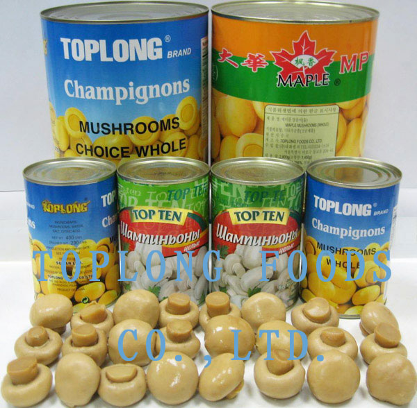 Canned Mushrooms whole