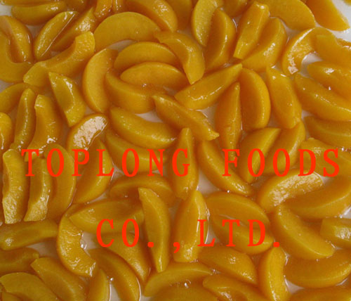 Canned Yellow Peaches in Syrup