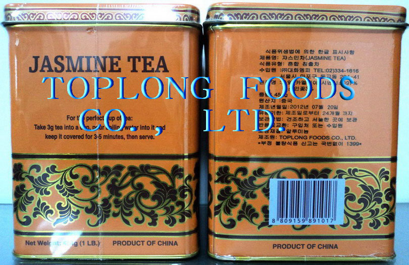 Jasmine Tea Packed in Tin